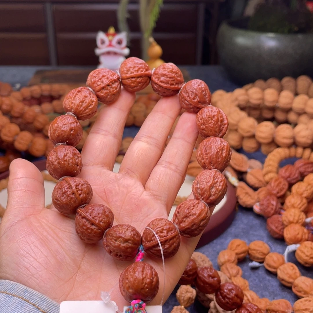 手串文玩核桃桃心元宝