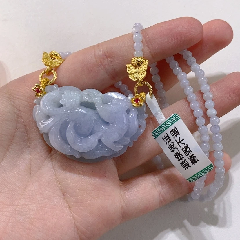 【闪购商品】翡翠未镶嵌颈饰吊坠