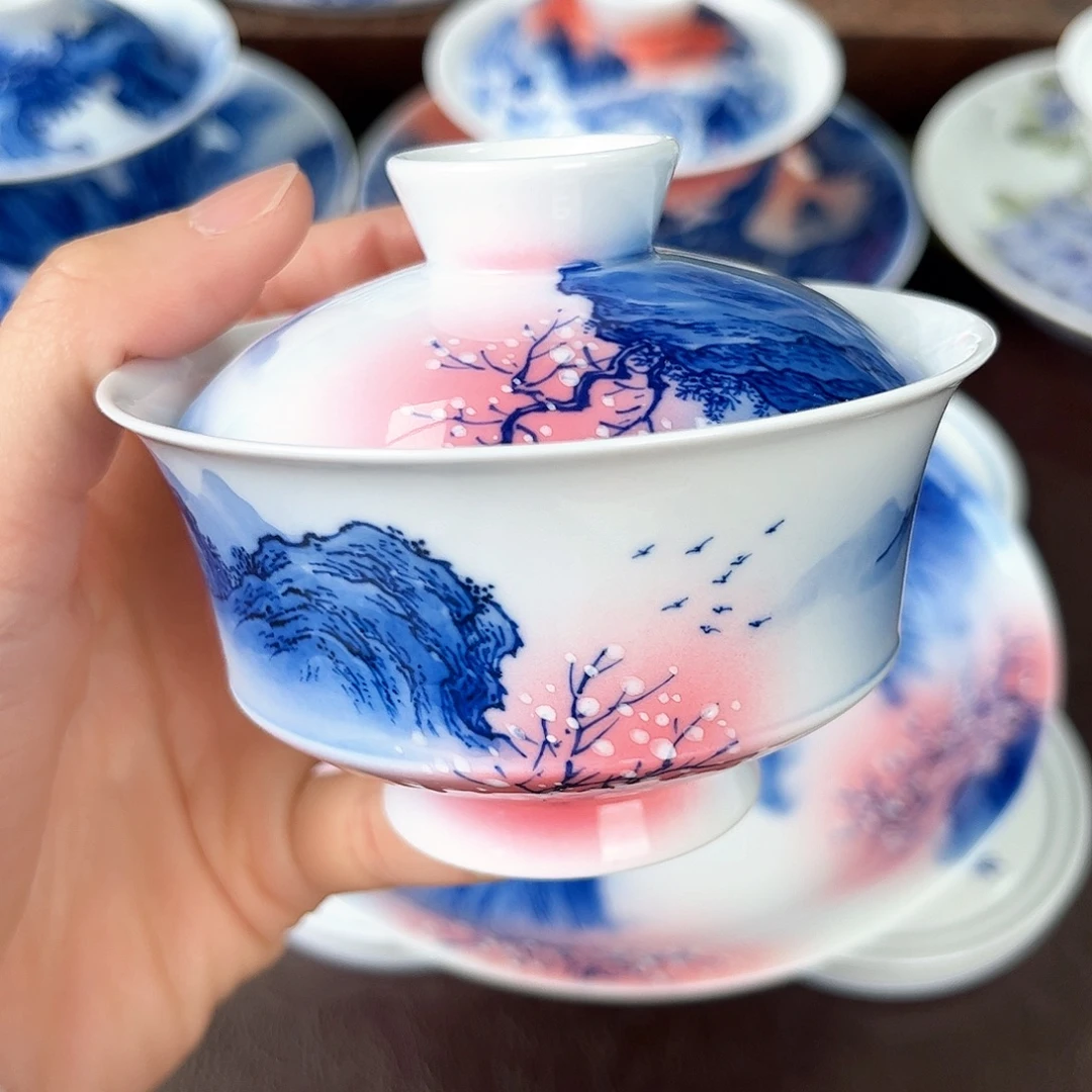 手绘高温瓷器瓷器