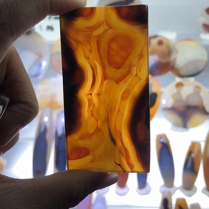 查罗石未镶嵌珠宝半成品47