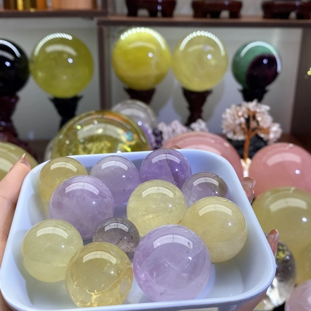 未镶嵌珠宝半成品水晶啦*呀水晶20