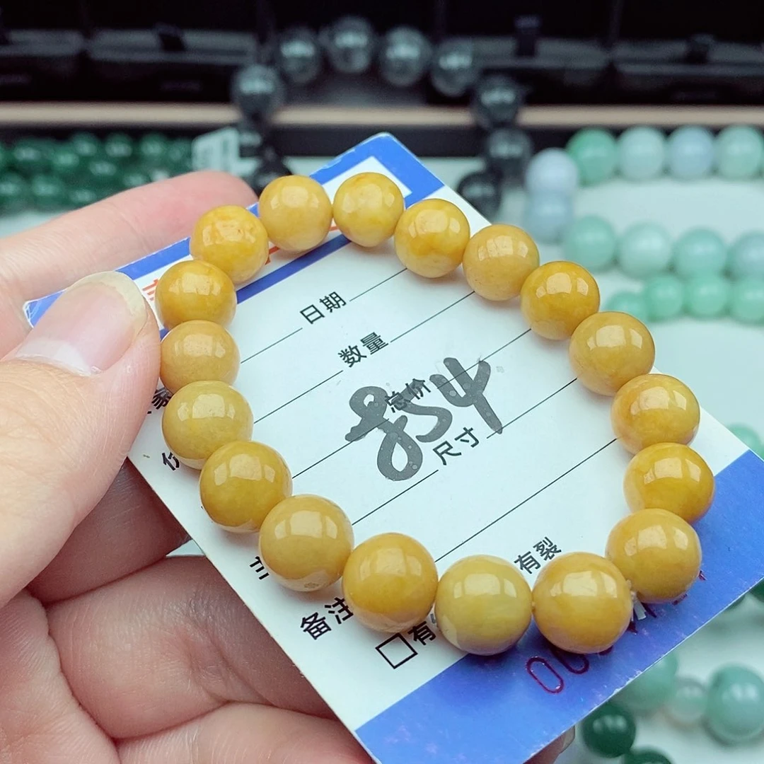 翡翠未镶嵌颈饰翡翠手链项链手串