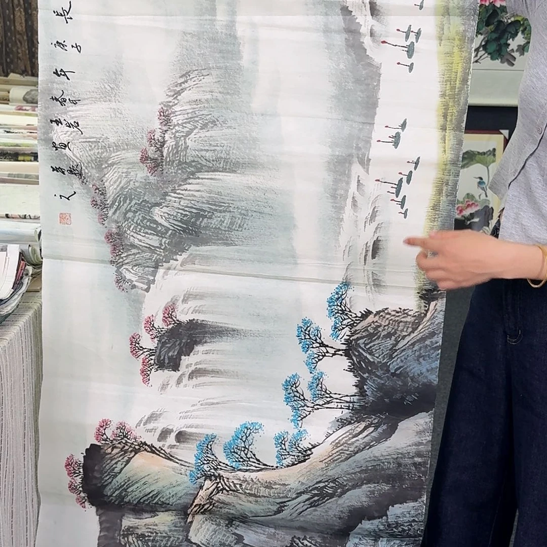 纯手绘的好看作品
