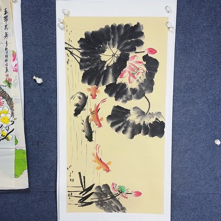 国画国画花鸟画作品