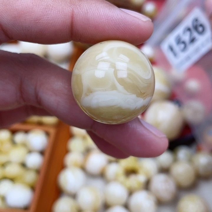 蜜蜡未镶嵌珠宝奇石粉25.4