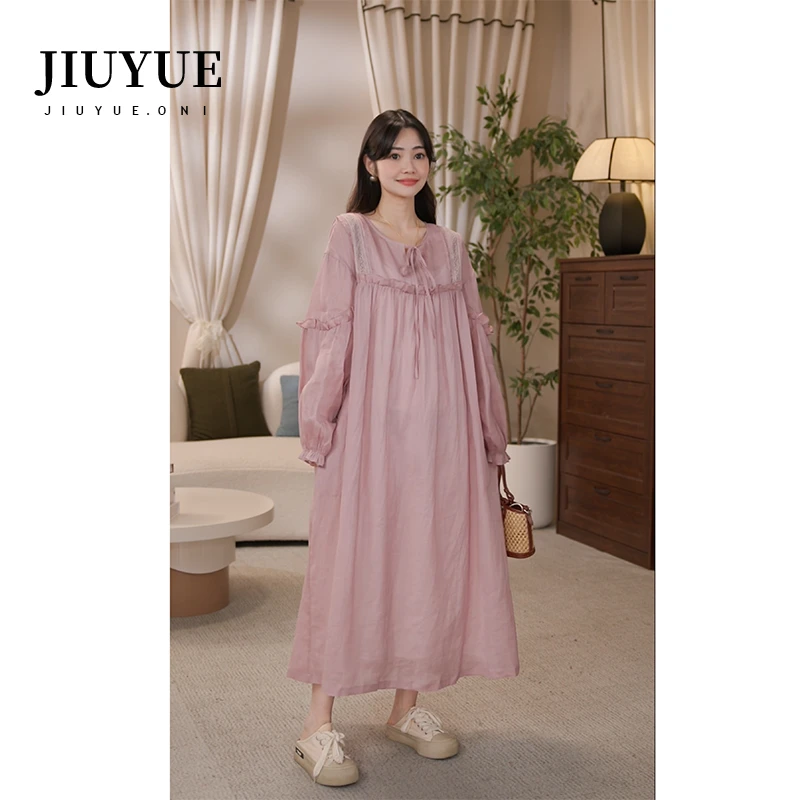 九月Oni【草莓蛋糕】粉色连衣裙女超显瘦气质设计感Q020A25