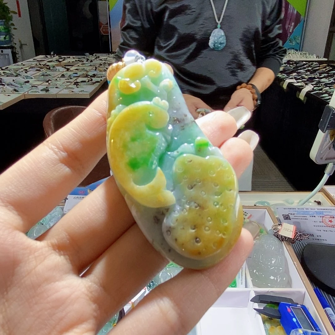 颈饰未镶嵌翡翠翡翠