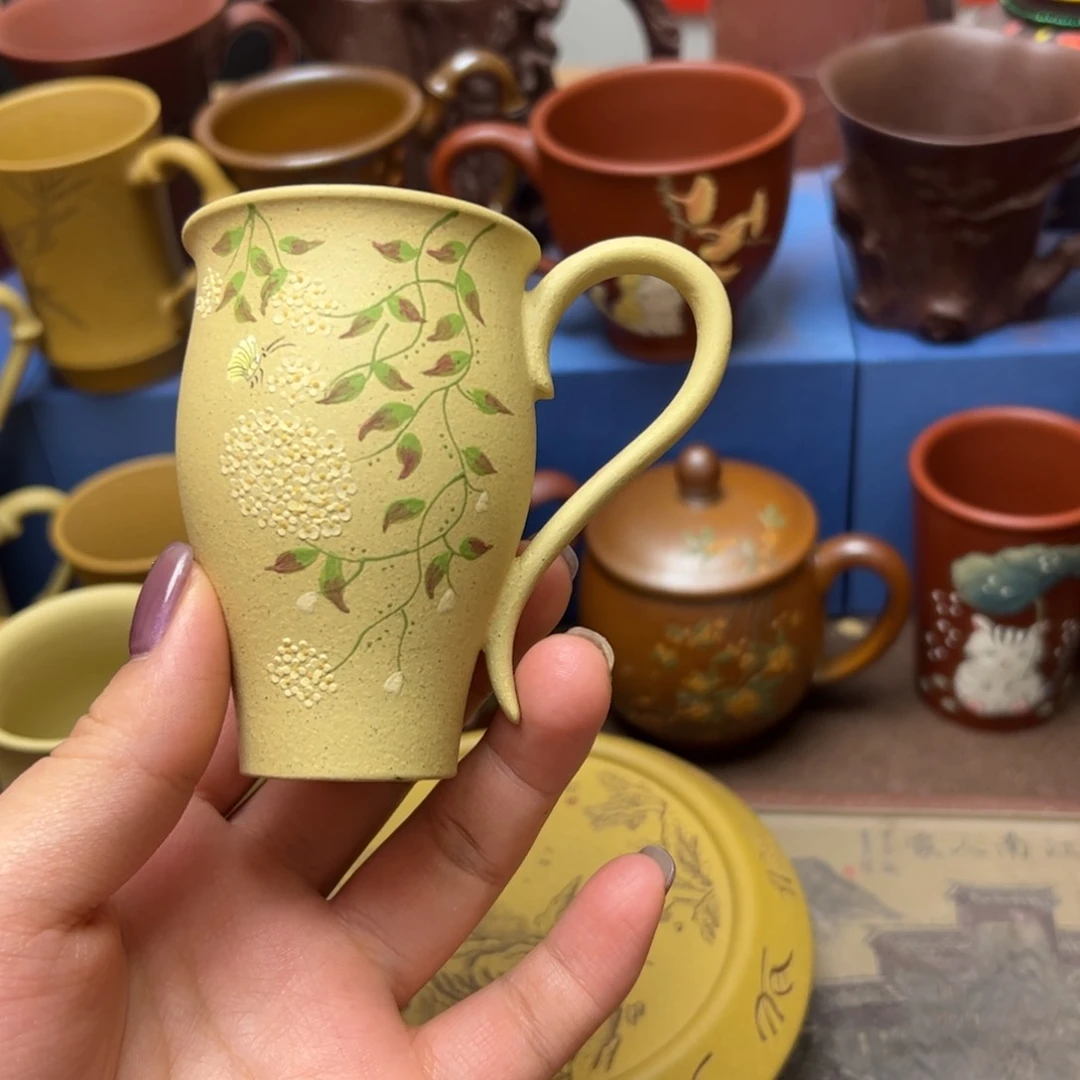 紫砂茶杯紫砂主人杯