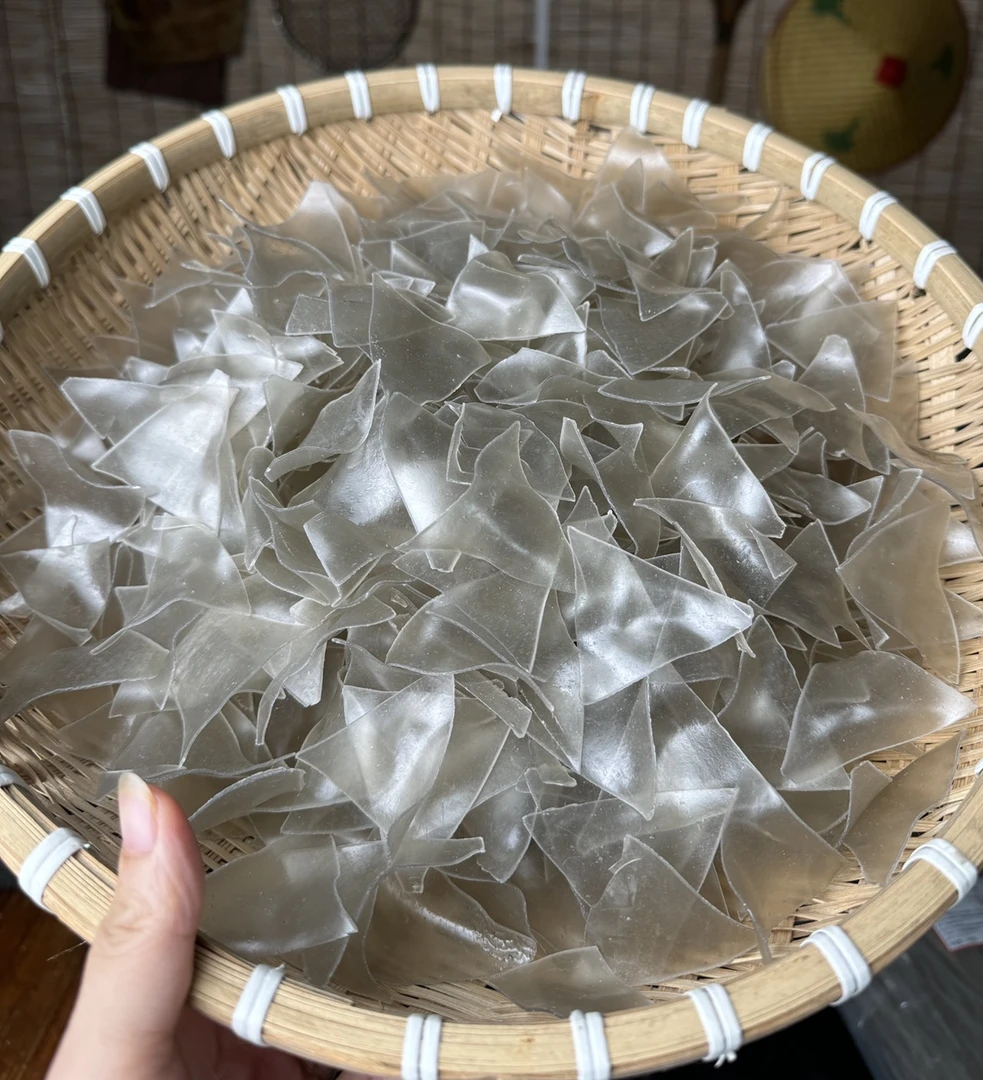 湖南浏阳正宗手工红薯粉皮粉条400克每包