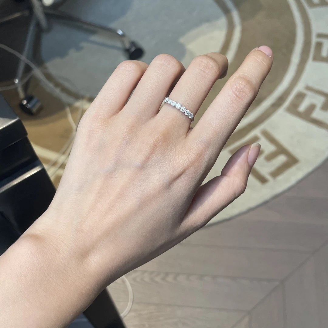 【六言臻选】0262半克拉七公主排戒