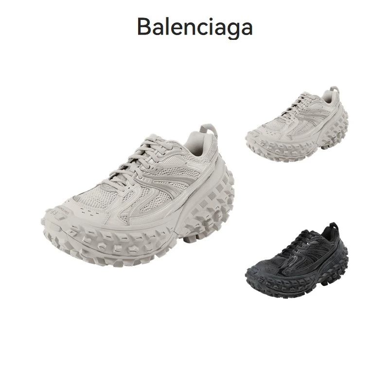 Balenciaga巴黎世家 男士磨损效果网眼厚底脏脏鞋 685613 W2RA6