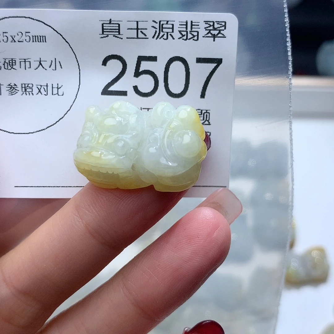 翡翠颈饰未镶嵌2507。