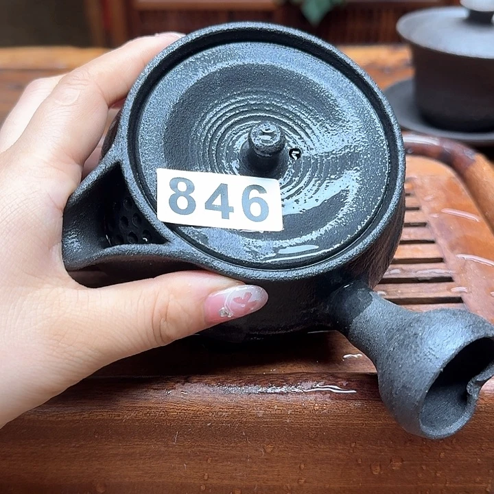 纯手工制作粗陶茶具