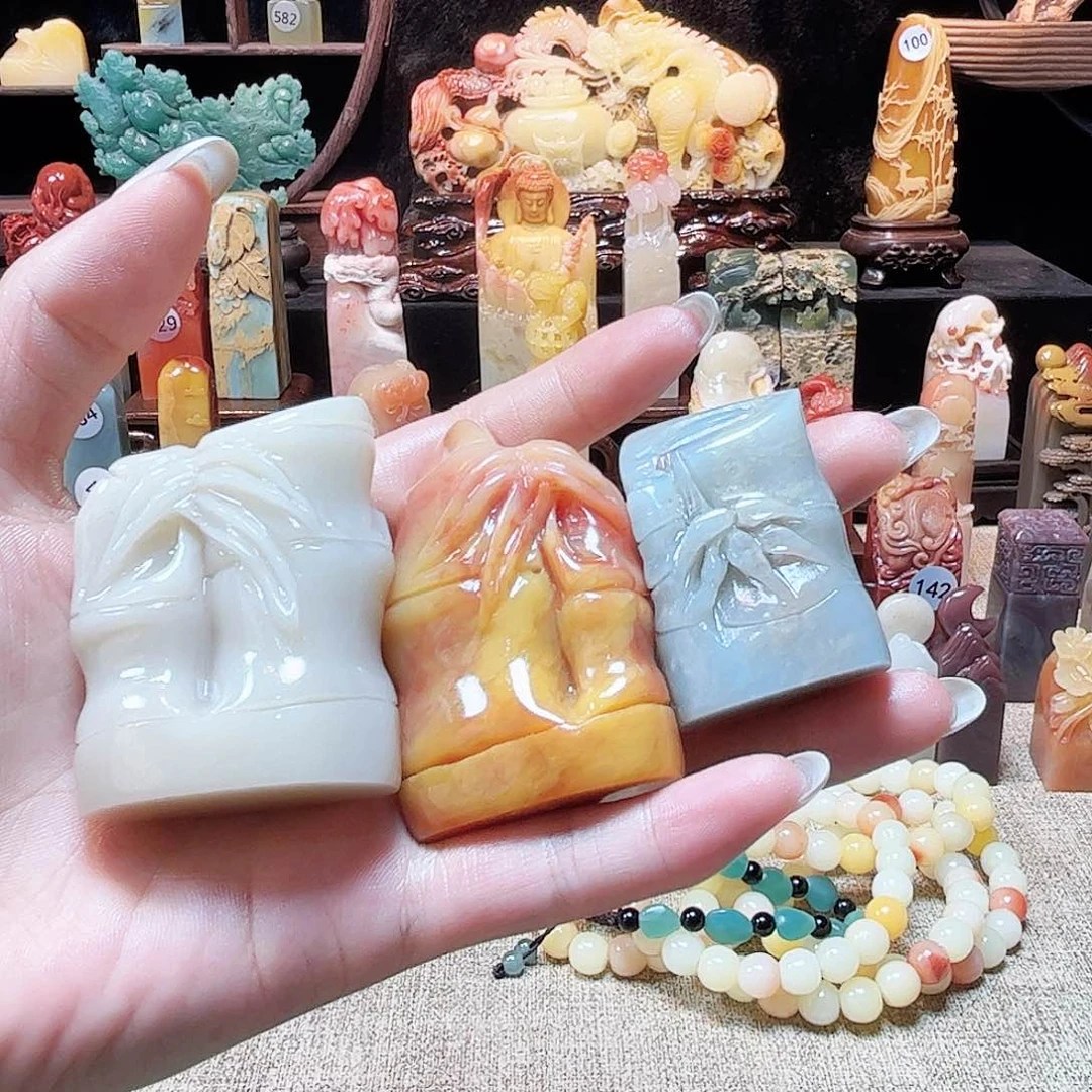 寿山石印石3方100