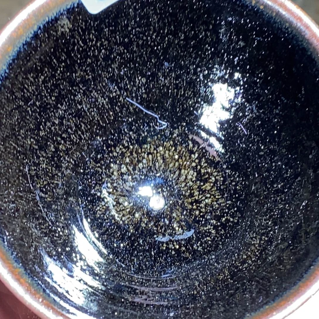 茶盏建窑建盏茶盏柴烧328