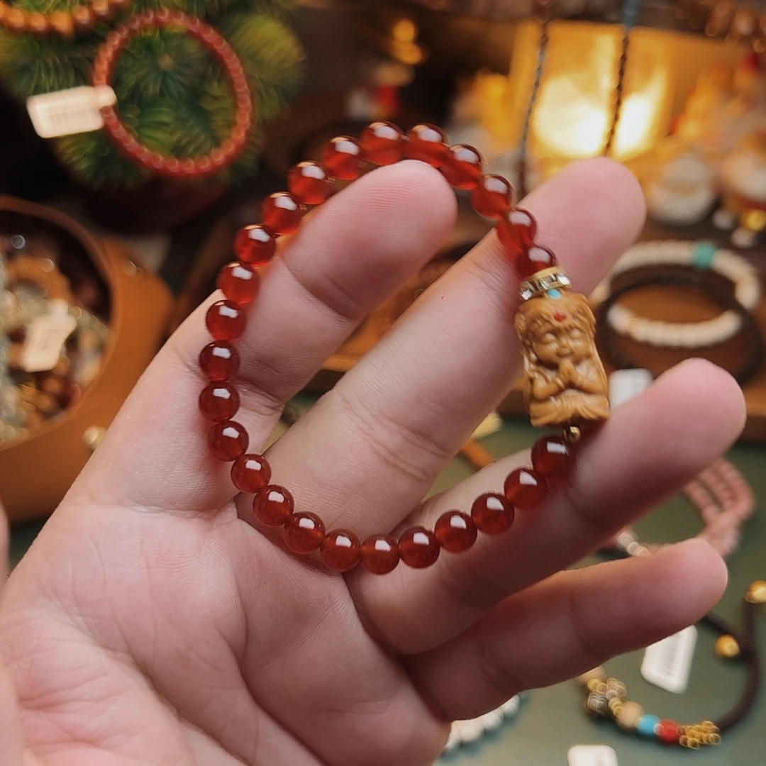 玛瑙/玉髓未镶嵌手链