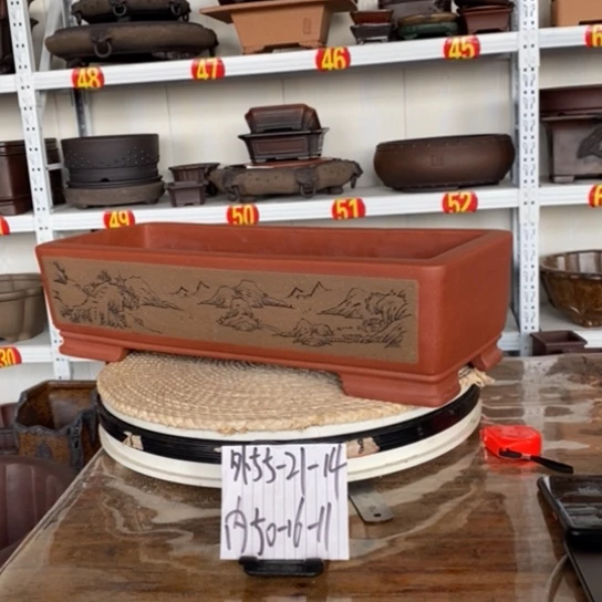 花盆紫砂宜兴紫砂花盆产地直销