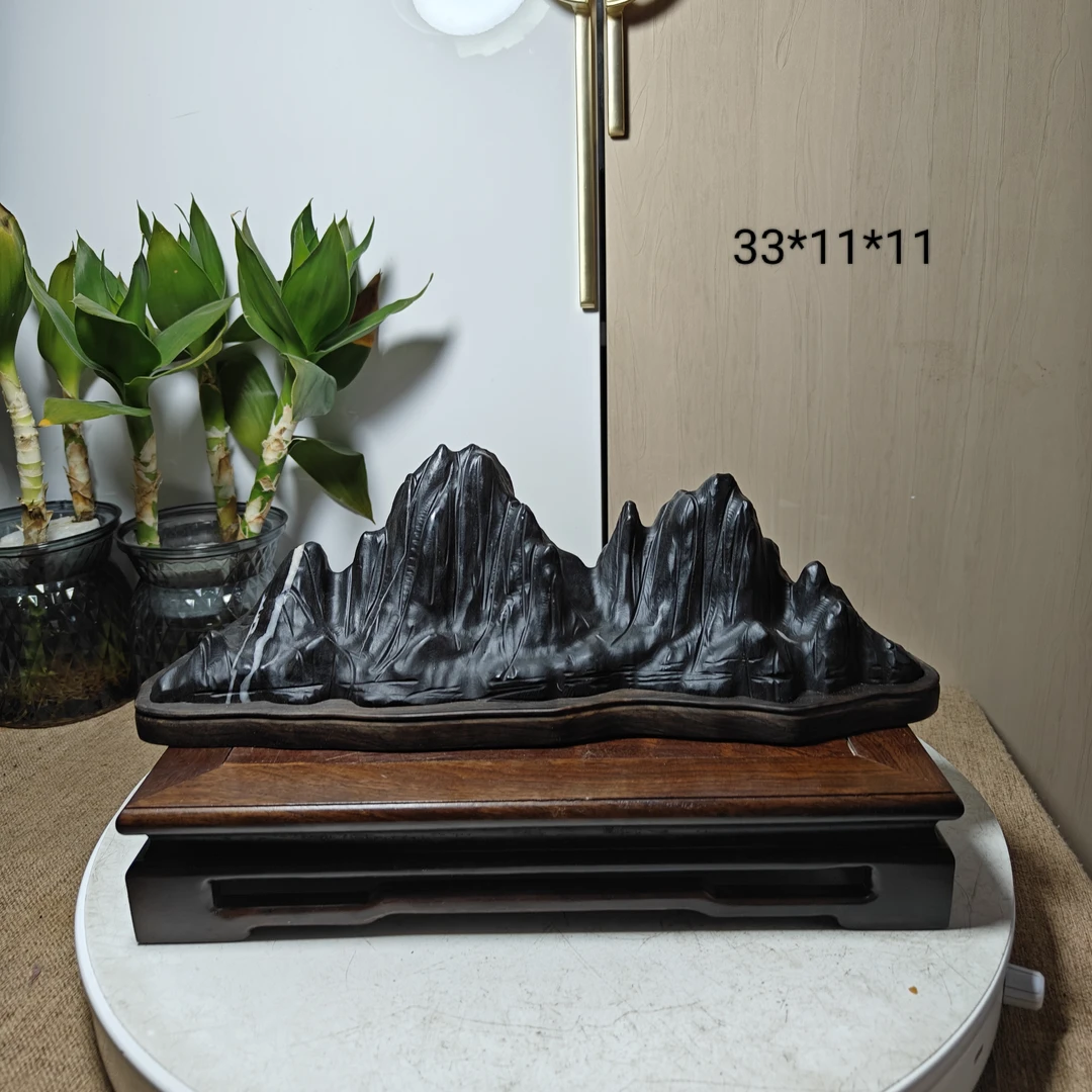 灵璧石雕刻摆件案头石摆件客厅办公桌摆件书桌博古架摆件