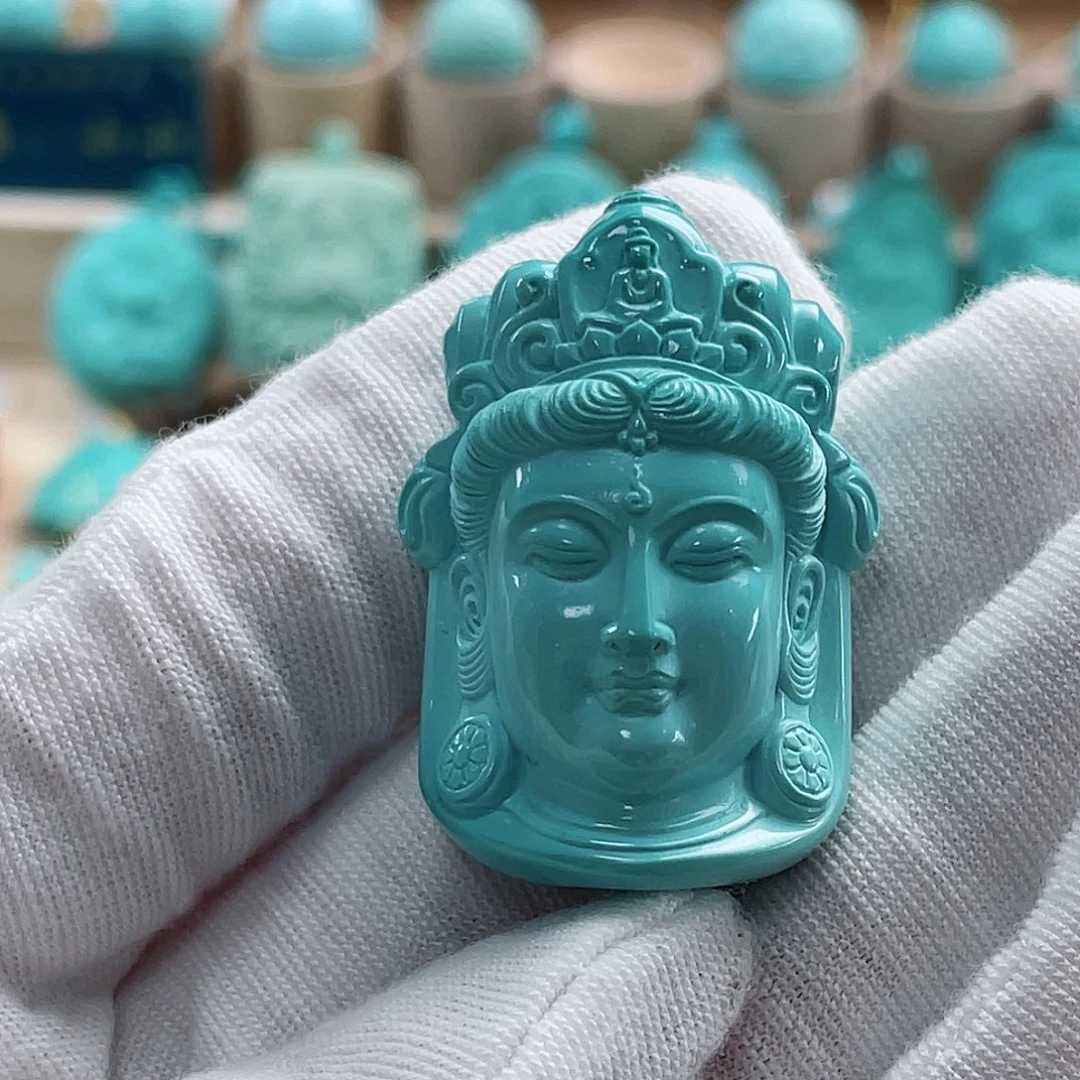 绿松石未镶嵌珠宝奇石