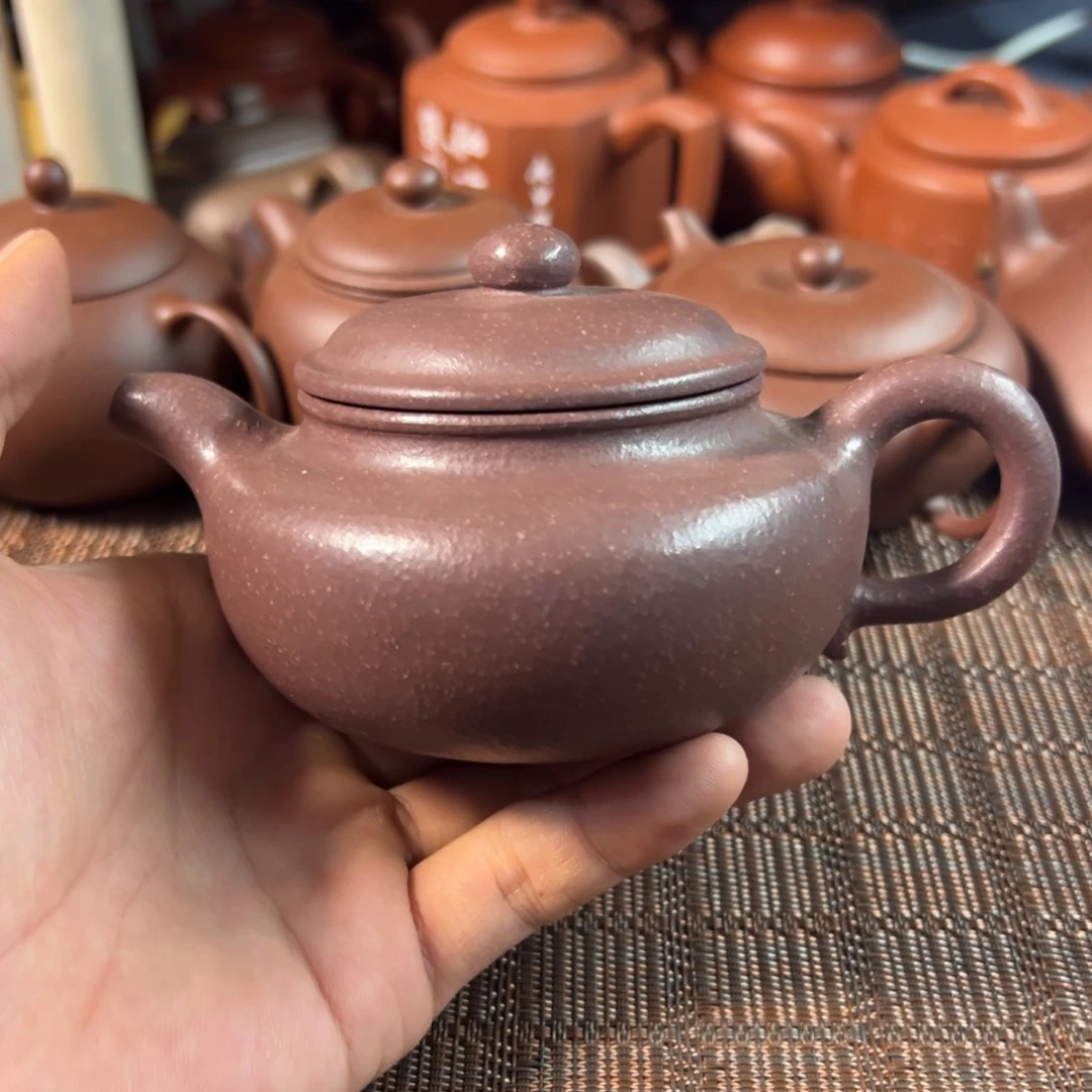 紫砂茶壶宜兴原矿紫砂壶240毫升容量