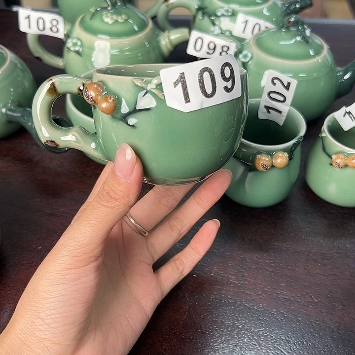 用***4小米茶器龙泉云间青瓷