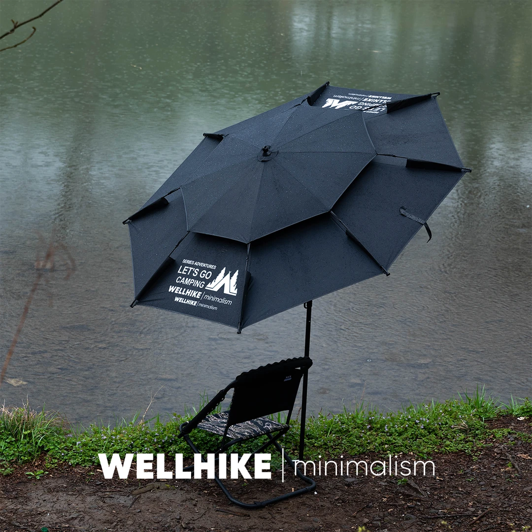 WELLHIKE户外天幕钓鱼伞防晒防水多功能遮阳棚便携式野餐露营帐篷