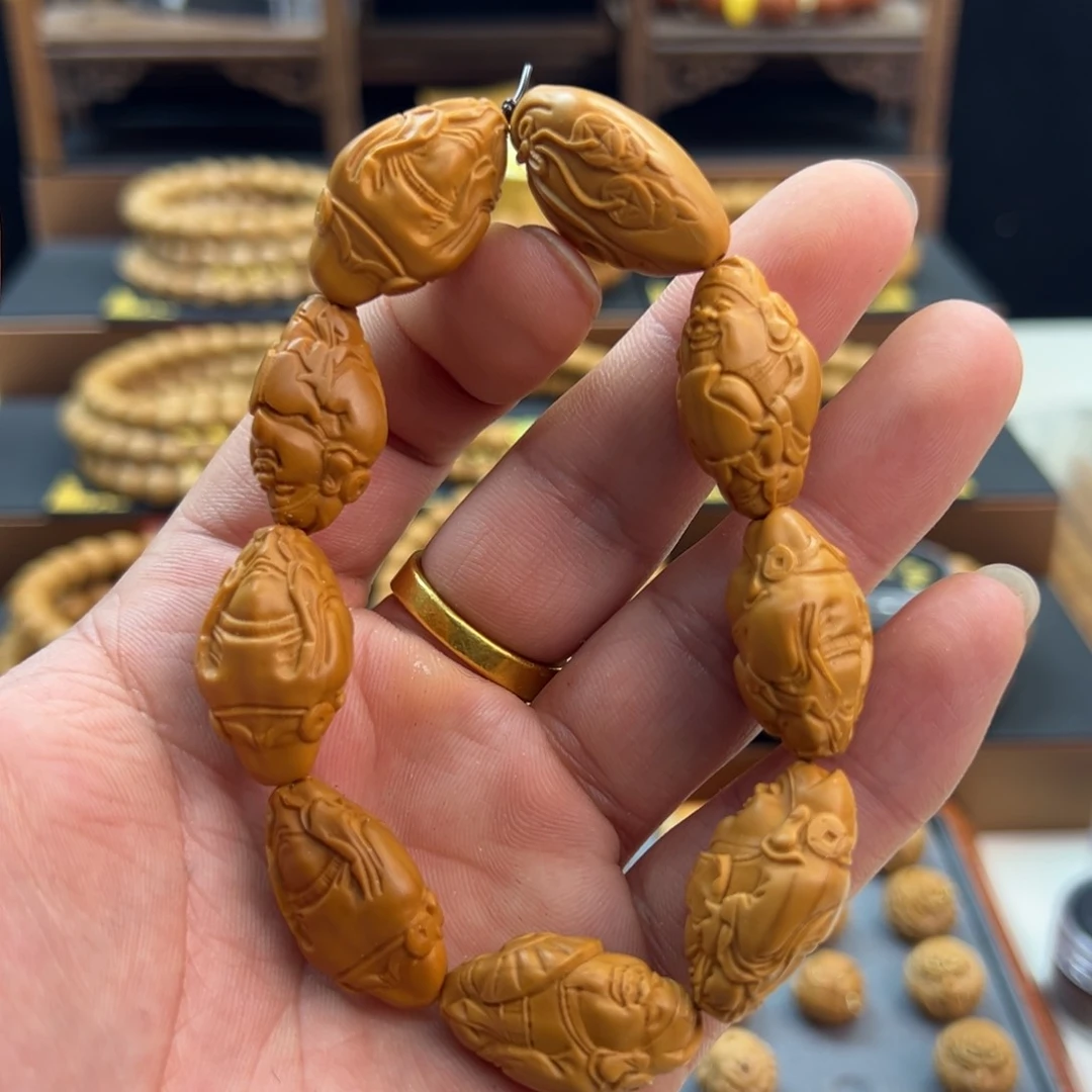 猴头核桃手串福利橄榄核财神手串