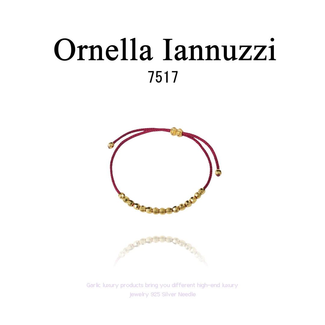 镀K金Ornella Iannuzzi手链~7517（24cm）