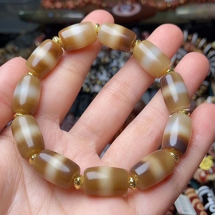 玛瑙/玉髓未镶嵌手链