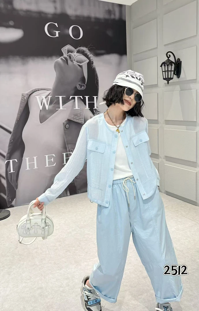 夏季薄款短外套秋季时尚开衫防晒夏款潮流韩版2512款