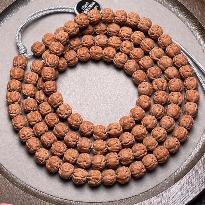 手串金刚菩提蓝**海精品毕业佛手108尺寸7