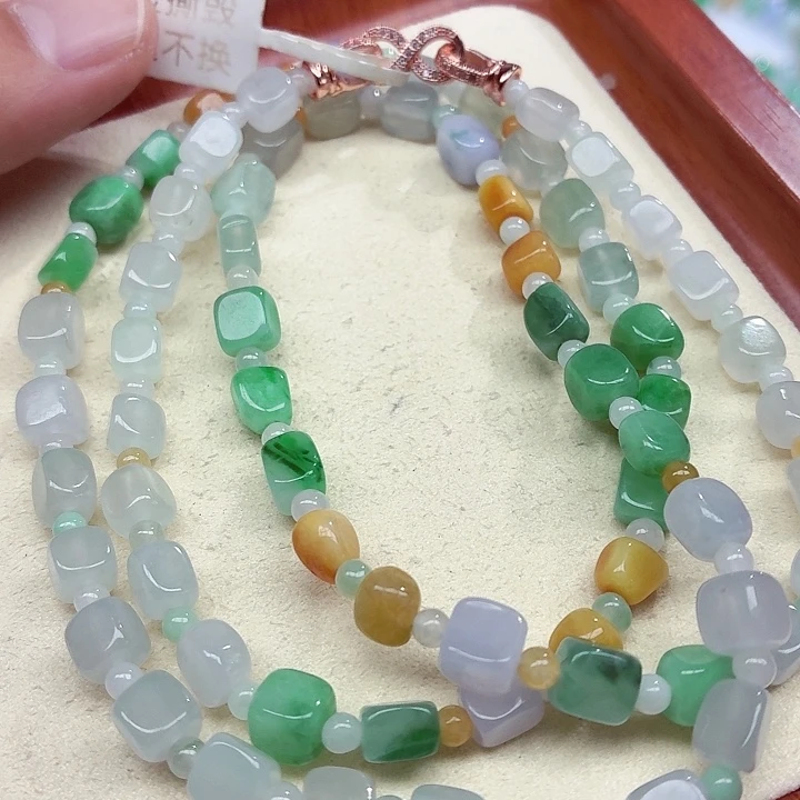 未镶嵌手链翡翠天然缅甸翡翠A货