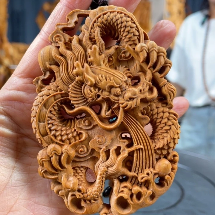 柏木（崖柏）手把件