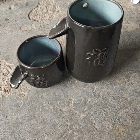 【闪购商品】黑色两个瑕疵福字流水