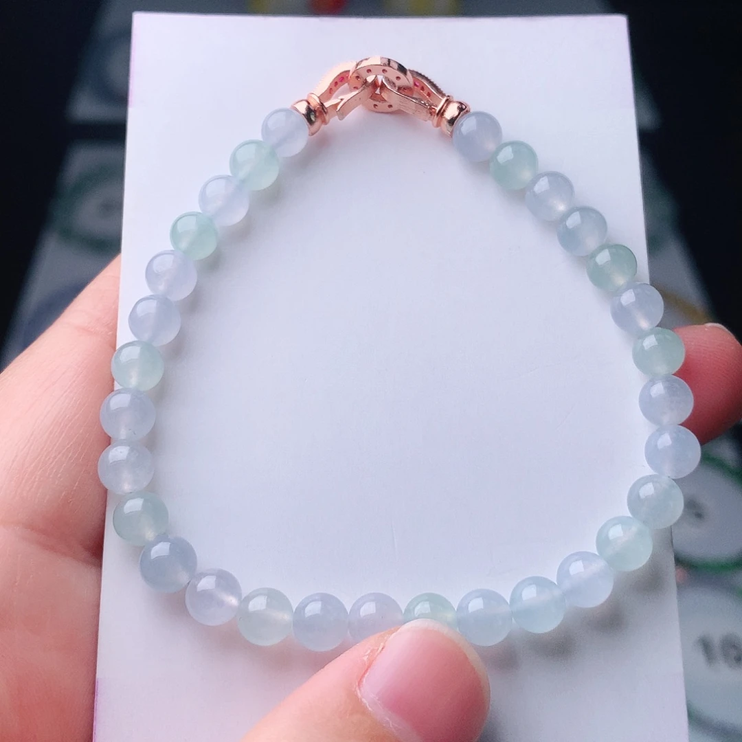 翡翠未镶嵌手链翡翠