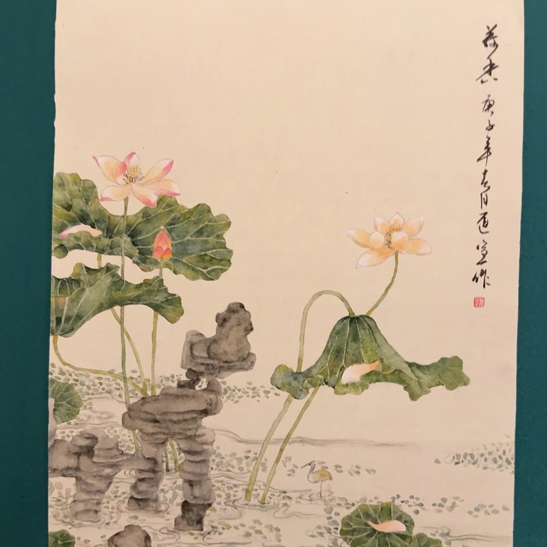 国画董老师作品画作