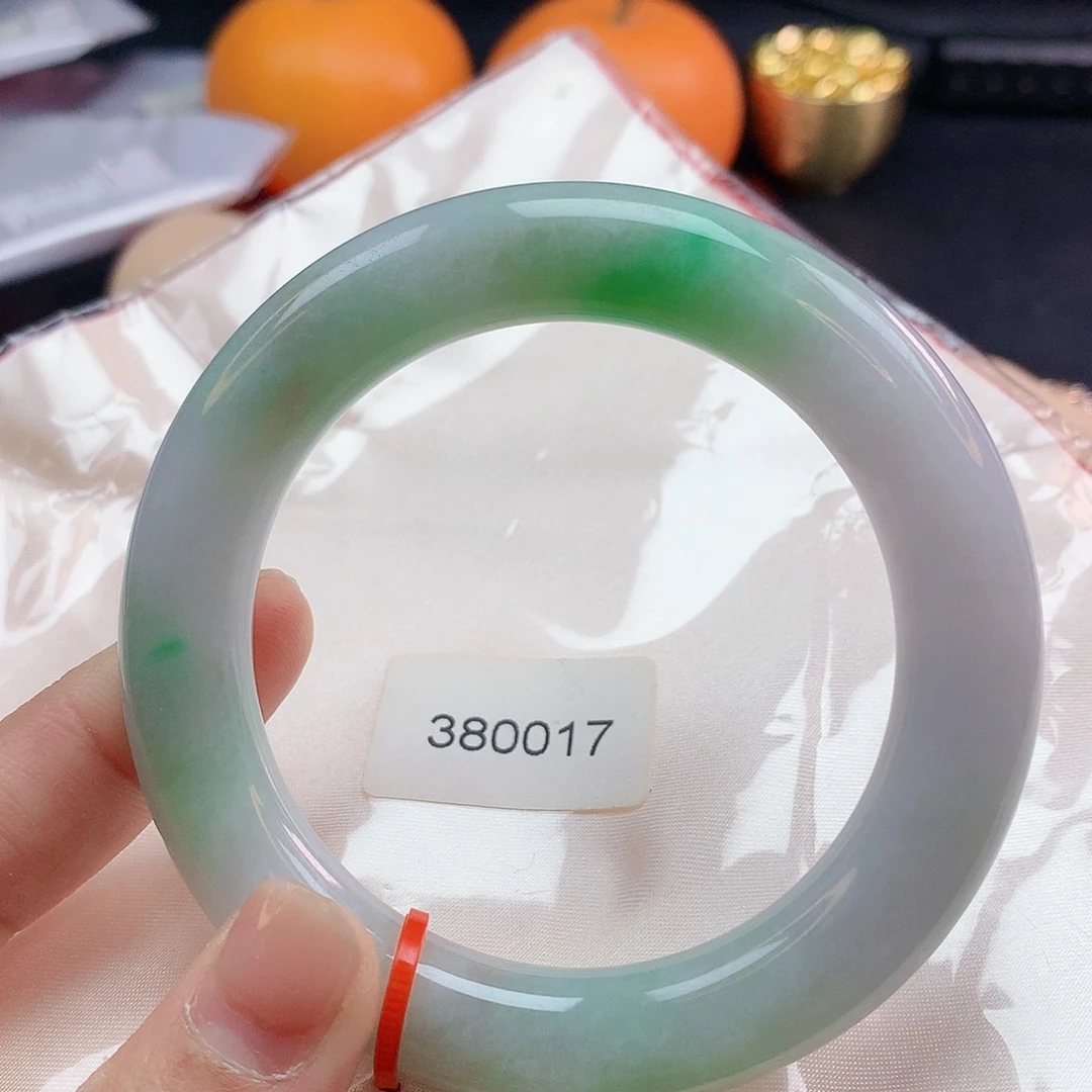 翡翠手镯未镶嵌57圈圆380017