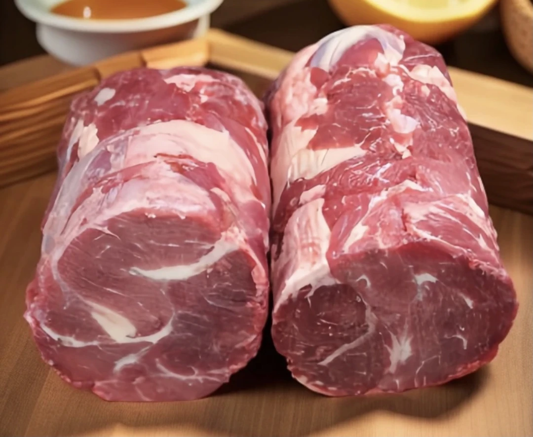 2斤羔羊肉卷肥羊卷 现刨