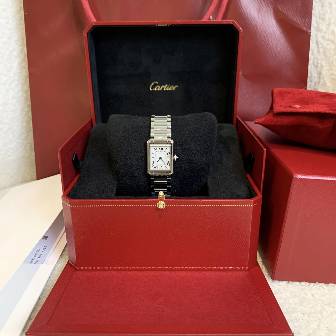 99新 Cartier/卡地亚 壹臻/石英手表小号 24年 22*29.5 18380049