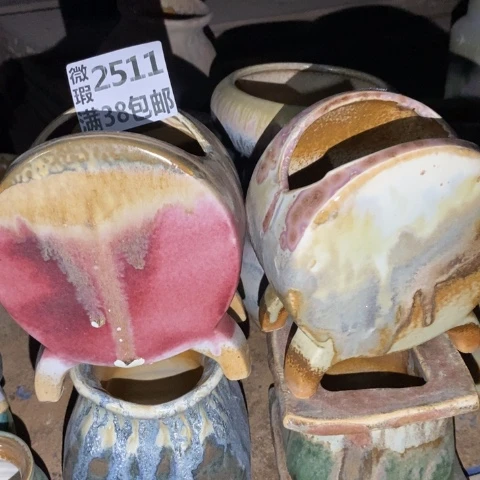 骑***笑罐2511 微瑕38包邮景德镇陶瓷