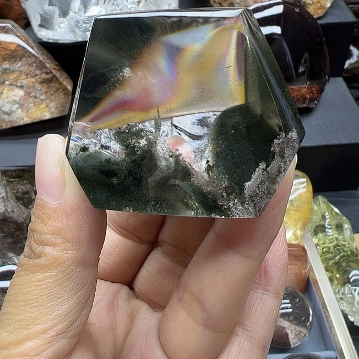 水晶未镶嵌珠宝半成品