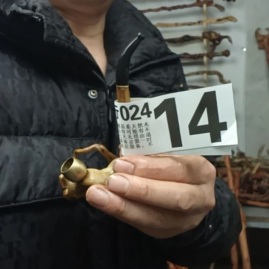百***我香榧木贵州檬子木手件，手扙，烟杆