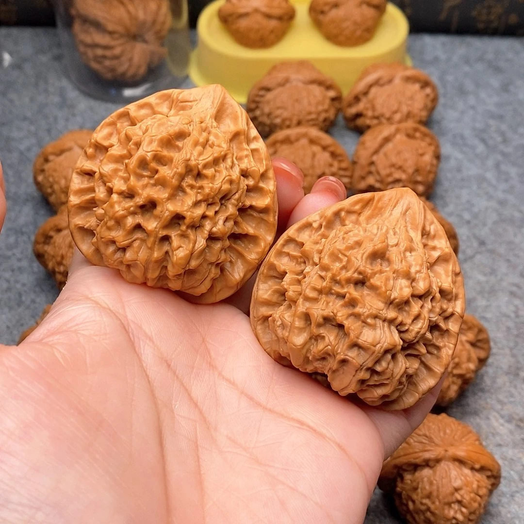 文玩核桃把件精品官帽49+全品