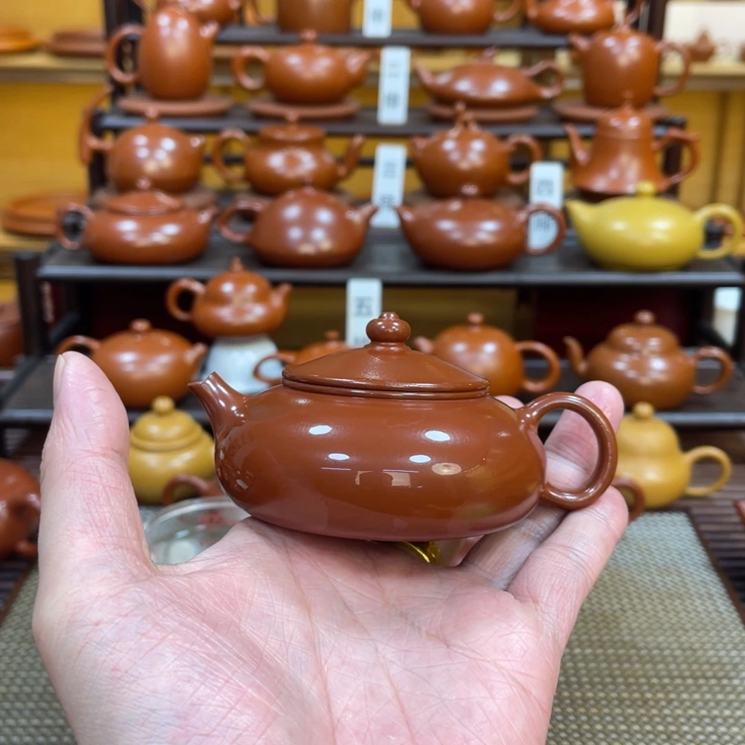 茶壶紫砂寒江110-130cc