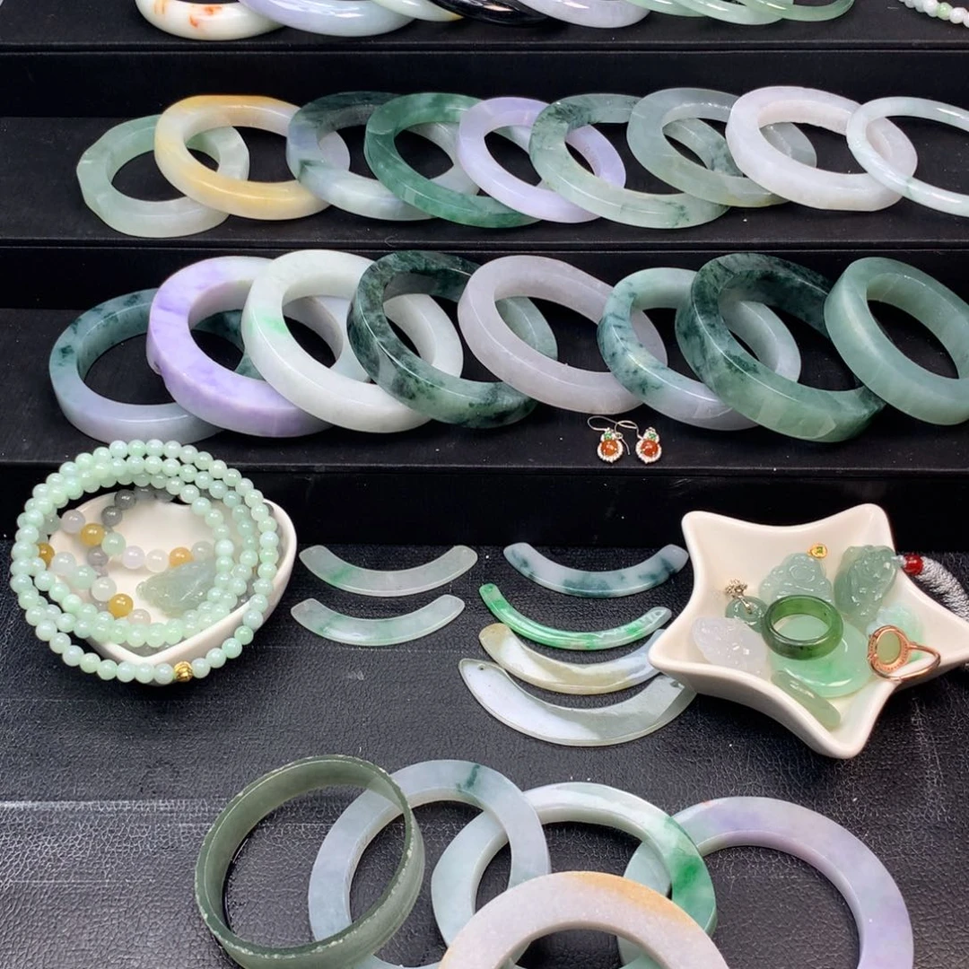 【闪购商品】未镶嵌半镯定制定制翡翠平****矣