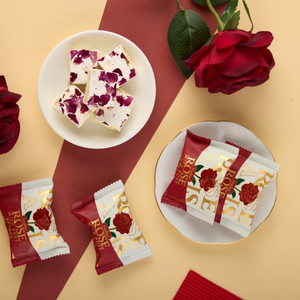 英国vesline重瓣玫瑰奶芙爆款喜糖婚庆婚礼伴手礼高颜值散装