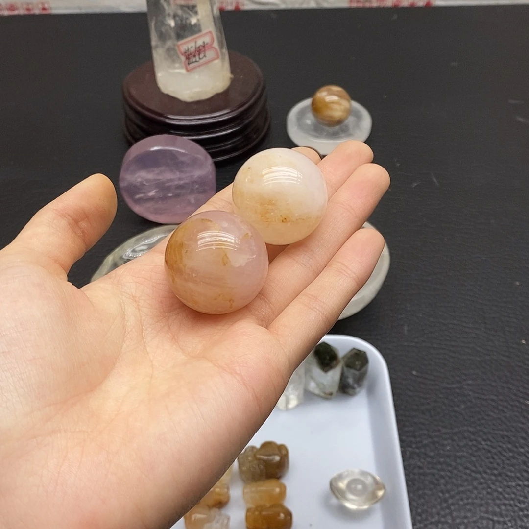 水晶未镶嵌珠宝半成品84水晶石