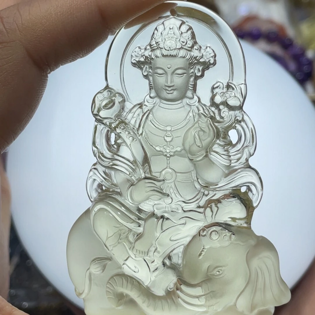 未镶嵌颈饰水晶定制