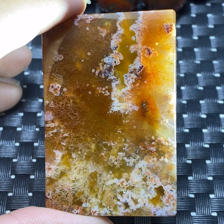 玛瑙/玉髓颈饰未镶嵌翟****心