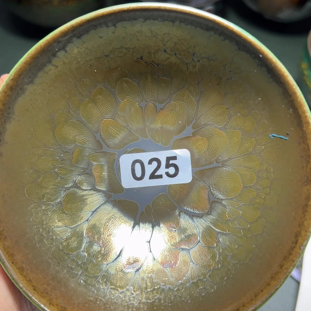 茶盏流**镜全手工原矿原釉建盏